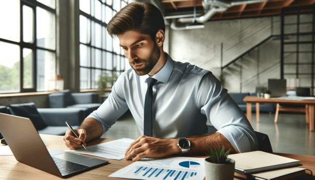 Un chef d'entreprise qui se lance dans l'IA