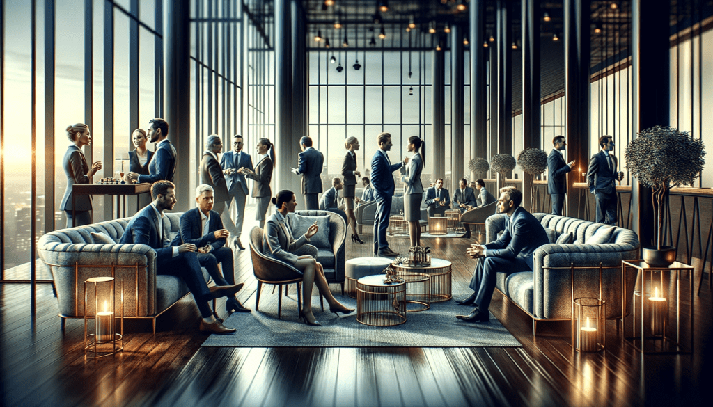 Des cadres dans un environnement profesionnel